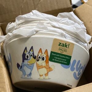Zak! Bluey Bamboo Fiber Bowls